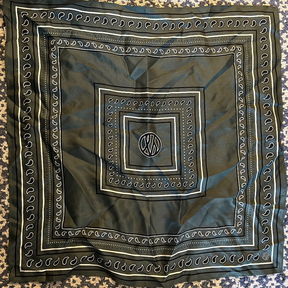 Lescarf Paisley Silk Scarf